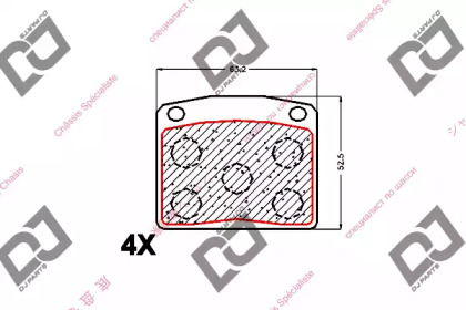 DJ PARTS BP1730